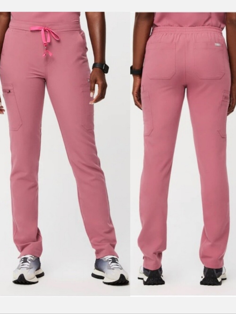 Figs Quartz Pink Yola Skinny Scrub Pants XXS Petite Limited